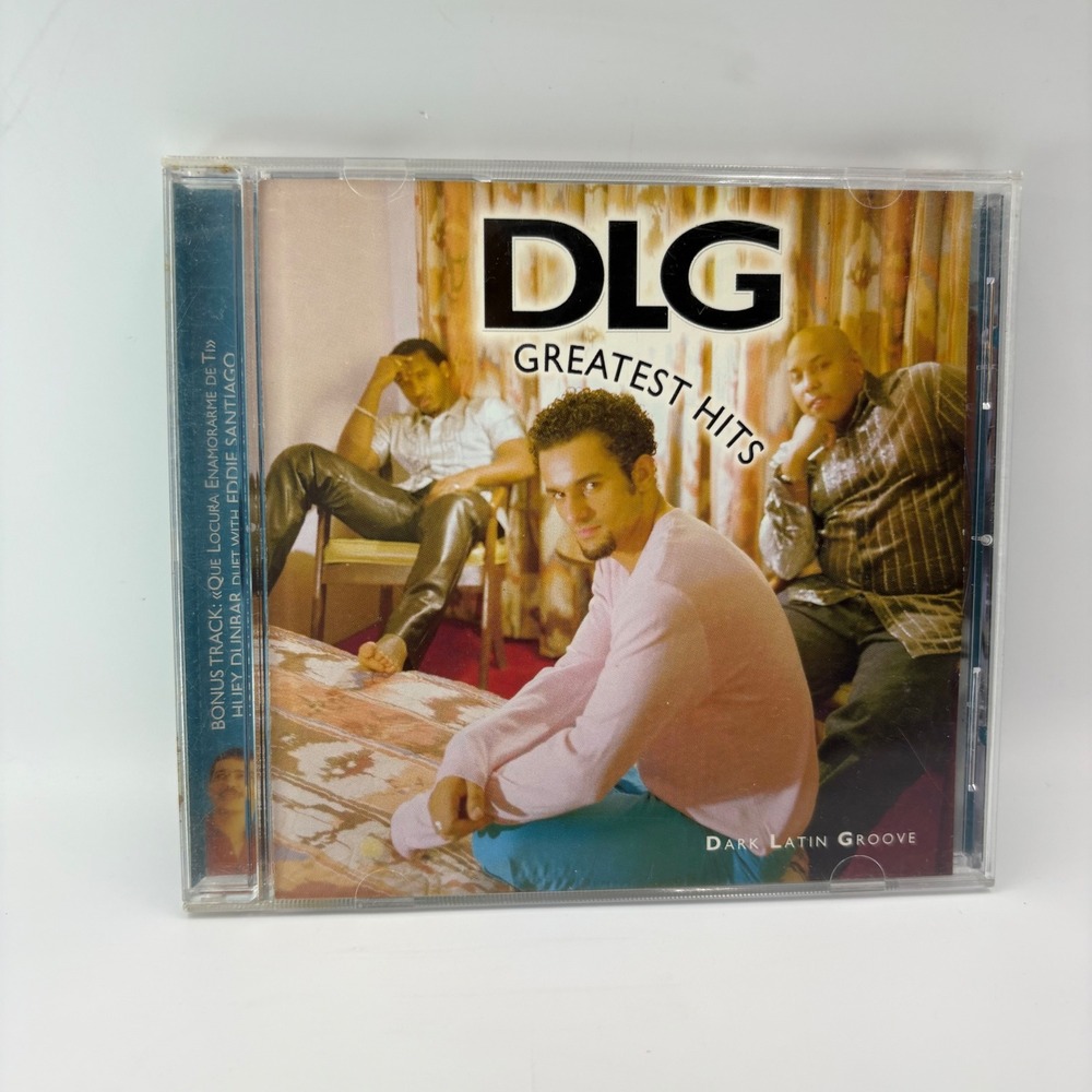 DLG Dark Latin Groove‎ Greatest Hits CD Sony Discos Urban Salsa Huey Dunbar